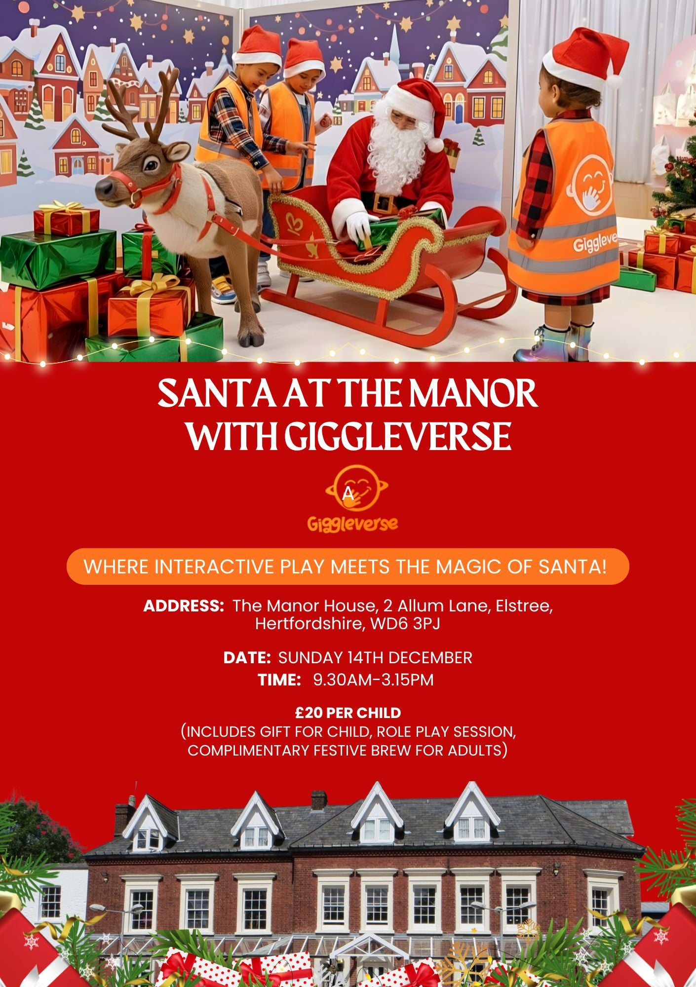 Santa At The Manor